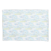 Mooie Pastelwolken op Wit Kussensloop (Voorkant)