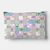 Mooie patchwork quilt thema aangepast project etui (Achterkant)