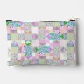 Mooie Patchwork Quilt Thema Aanpasbaar Project Etui (Achterkant)