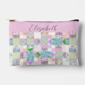 Mooie Patchwork Quilt Thema Aanpasbaar Project Etui (Voorkant)