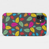 mooie patroonbladeren Case-Mate iPhone case (Achterkant (horizontaal))