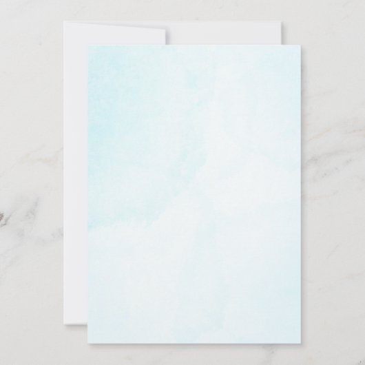 Mooie pauw en veren bruiloft uitnodiging (Achterkant)