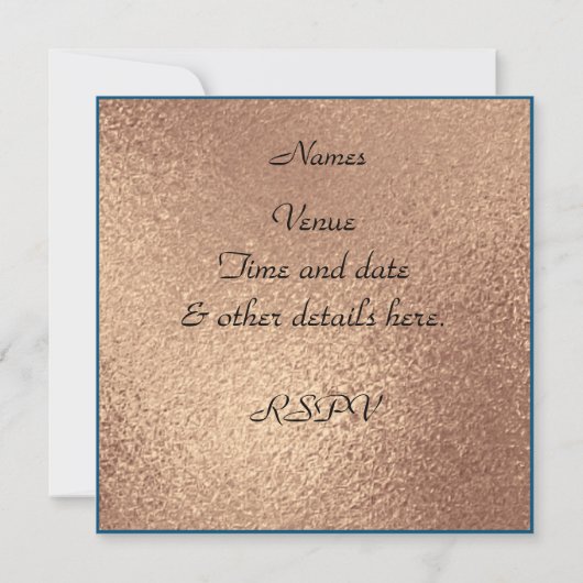 Mooie pauw kunst, gepersonaliseerd kaart (Achterkant)