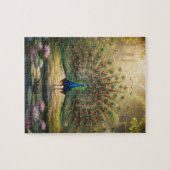Mooie Pauw puzzel (Horizontaal)