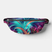 Mooie pauwenveren Fanny Pack Heuptasje (Liggend)