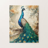 Mooie Pauwlegpuzzel Legpuzzel (Verticaal)