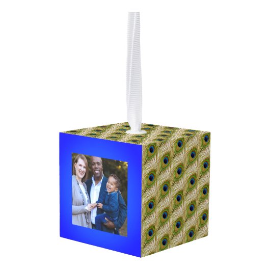 Mooie Pauwveren & Aanpasbare Afbeeldingen Decoratie (Achter hoekig)