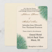 Mooie Pauwveren Kaart (Voorkant / Achterkant)