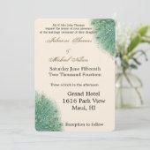 Mooie Pauwveren Kaart (Staand voorkant)