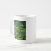 Mooie Pauwveren Koffiemok (Voorkant links)