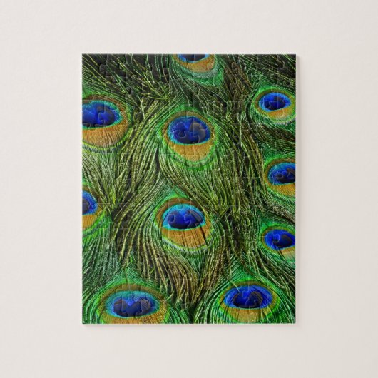 Mooie Pauwveren Legpuzzel (Verticaal)