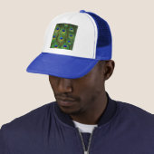 Mooie Pauwveren Trucker Pet (In situ)
