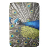Mooie Peacock Badmat (Voorkant Verticaal)