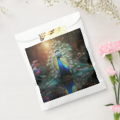 Mooie Peacock Bedankzakje (Gezegeld)