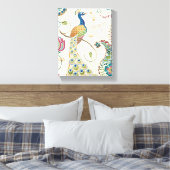 Mooie Peacock Canvas Afdruk (Insitu (Slaapkamer))