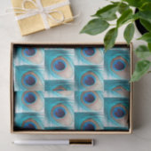 Mooie Peacock-doezelaar met naam Tissuepapier (Geschenk)