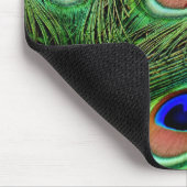 Mooie Peacock Feathers Muismat (Hoek)