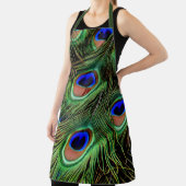 Mooie Peacock Feathers Schort (Insitu)