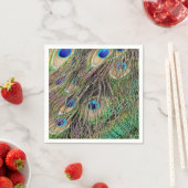 Mooie Peacock Feathers Servet (Insitu)