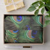 Mooie Peacock Feathers Tissuepapier (Geschenk)