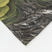 Mooie Peacock Fleece Deken (Hoek)