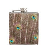 Mooie Peacock Heupfles (Voorkant)