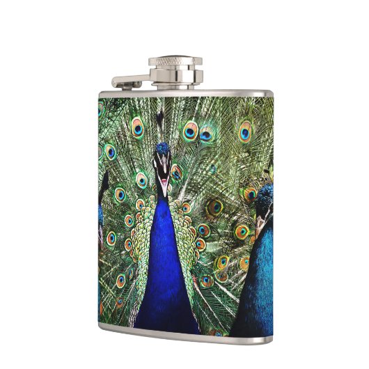 Mooie Peacock Heupfles (Links)