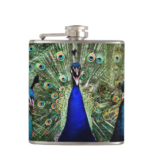 Mooie Peacock Heupfles