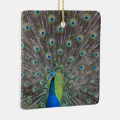 Mooie Peacock Keramisch Ornament (Rechts)