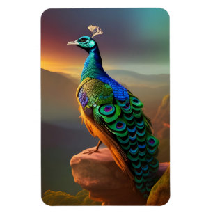 Mooie Peacock Magneet