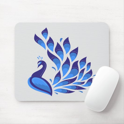 Mooie Peacock Muismat (Met muis)