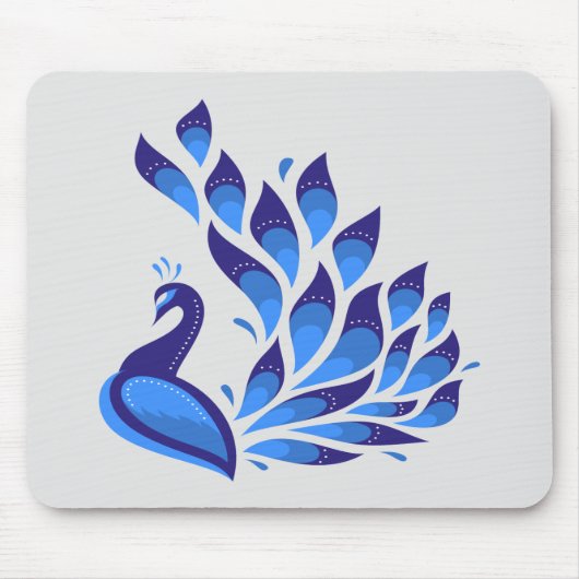 Mooie Peacock Muismat (Voorkant)