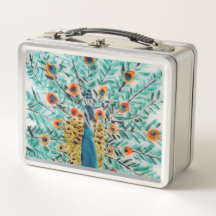 Mooie Peacock Natuur Kunst op maat