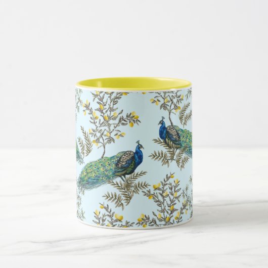 Mooie Peacock Pattern-Mok Mok (Midden)