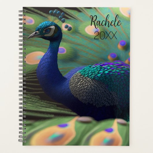 Mooie Peacock Planner (Voorkant)