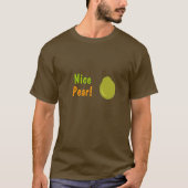 Mooie peer! fruitig ontwerp t-shirt (Voorkant)