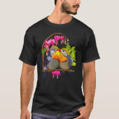Mooie Pekin Robin Vogel Paar T-shirt (Voorkant)