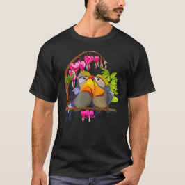 Mooie Pekin Robin Vogel Paar T-shirt