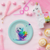 Mooie Pembroke Welsh Corgi Papieren Bordje (Feest)