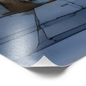 Mooie pen en inkt schets van San Francisco Foto Afdruk (Hoek)