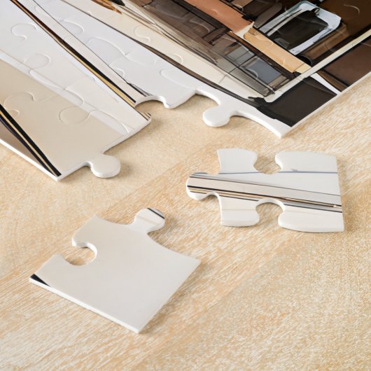 Mooie pen en inkt schets van San Francisco Legpuzzel (Zijkant)