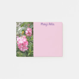 Mooie Penstemon Roze Bloem Foto Post-it® Notes