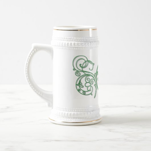 Mooie Pentacle Stein Bierpul (Links)