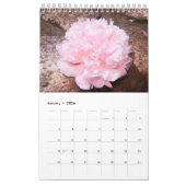Mooie Peonies Wall Agenda Kalender (Jan 2026)