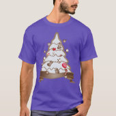 Mooie peperkoek kerstboom voor Kerstmis T-shirt (Voorkant)