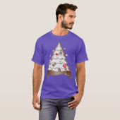 Mooie peperkoek kerstboom voor Kerstmis T-shirt (Voorkant volledig)