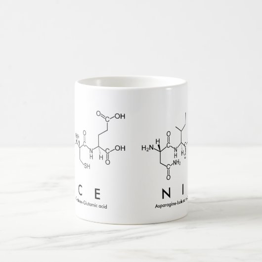 Mooie peptidewoord mok (Center)