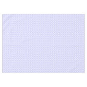 Mooie Periwinkle Quatrefoil Pattern Spring Tafelkleed (Voorkant (Horizontaal))