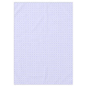 Mooie Periwinkle Quatrefoil Pattern Spring Tafelkleed (Voorkant)