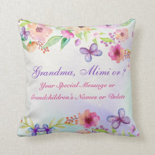 Mooie persoonlijke cadeautjes voor oma, kussen